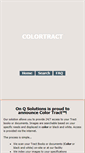 Mobile Screenshot of colortract.com